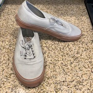 Men’s Vans 8.5. Grey